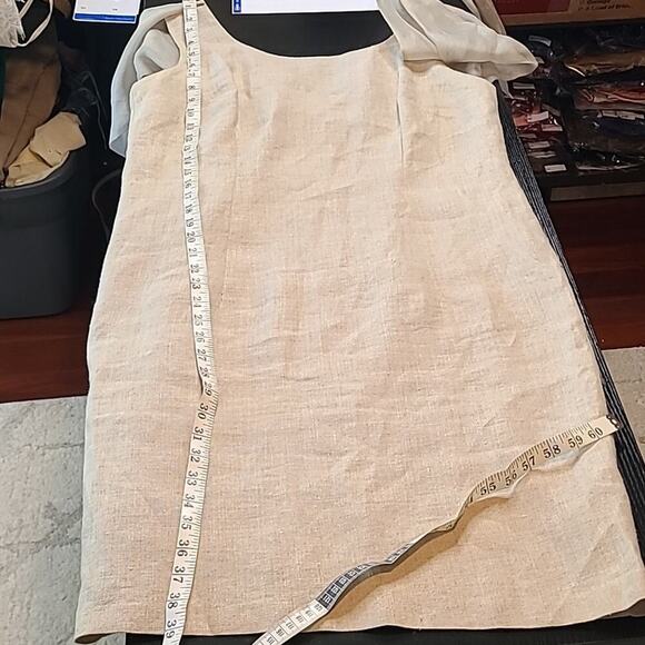 Karen Warren linen midi dress - Picture 9 of 12